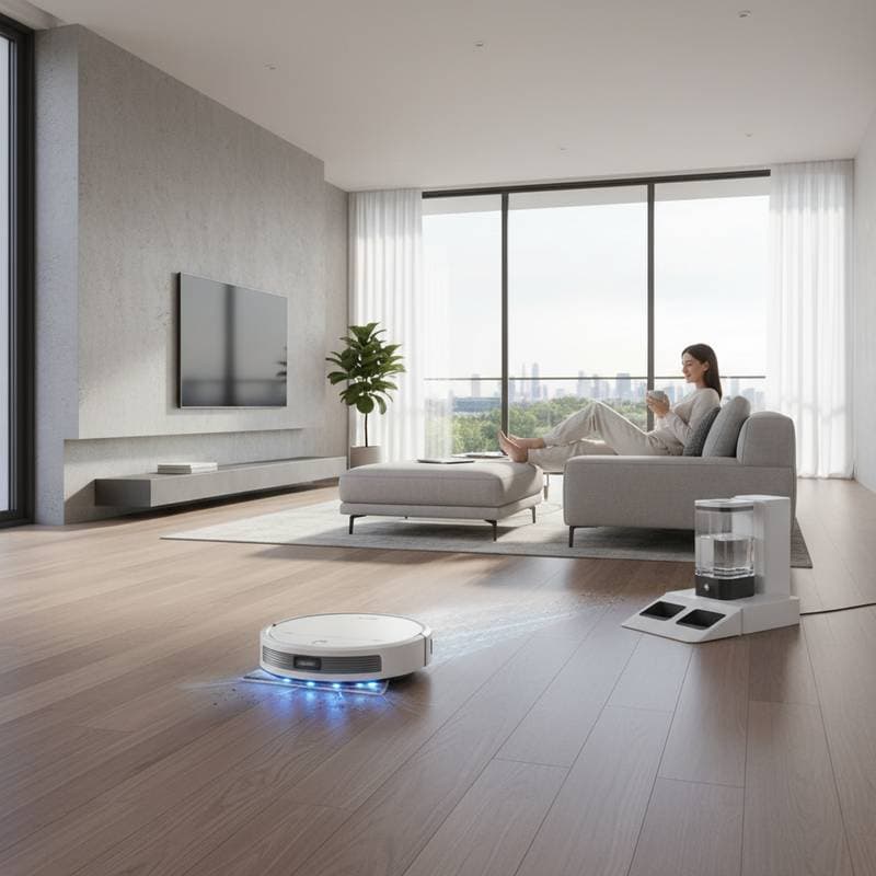 Featured image for When Your Floors Clean Themselves With Robot Tech