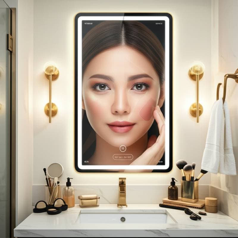 Smart Mirrors with AR Makeup Try-On Are Changing Beauty