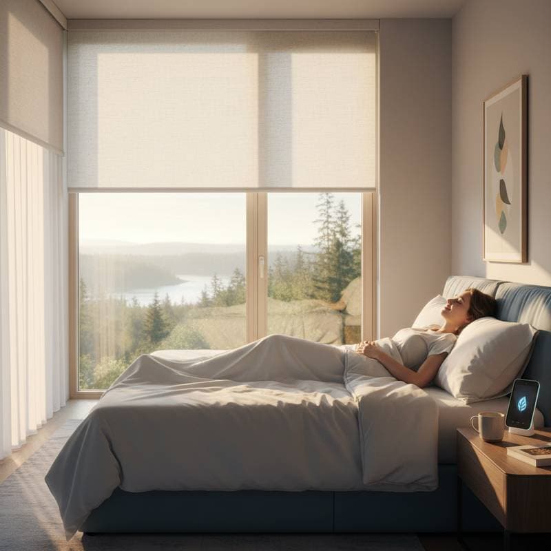 Featured image for Smart Blinds Sync Your Body Clock to Morning Light
