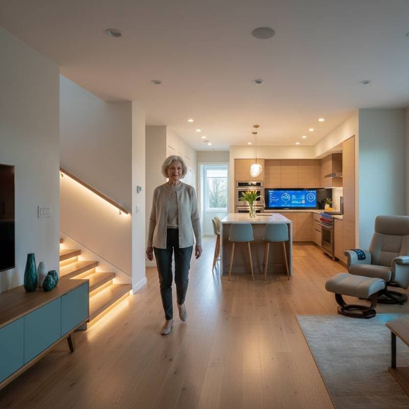 Smart Home Tech Prevents 80% of Elderly Falls