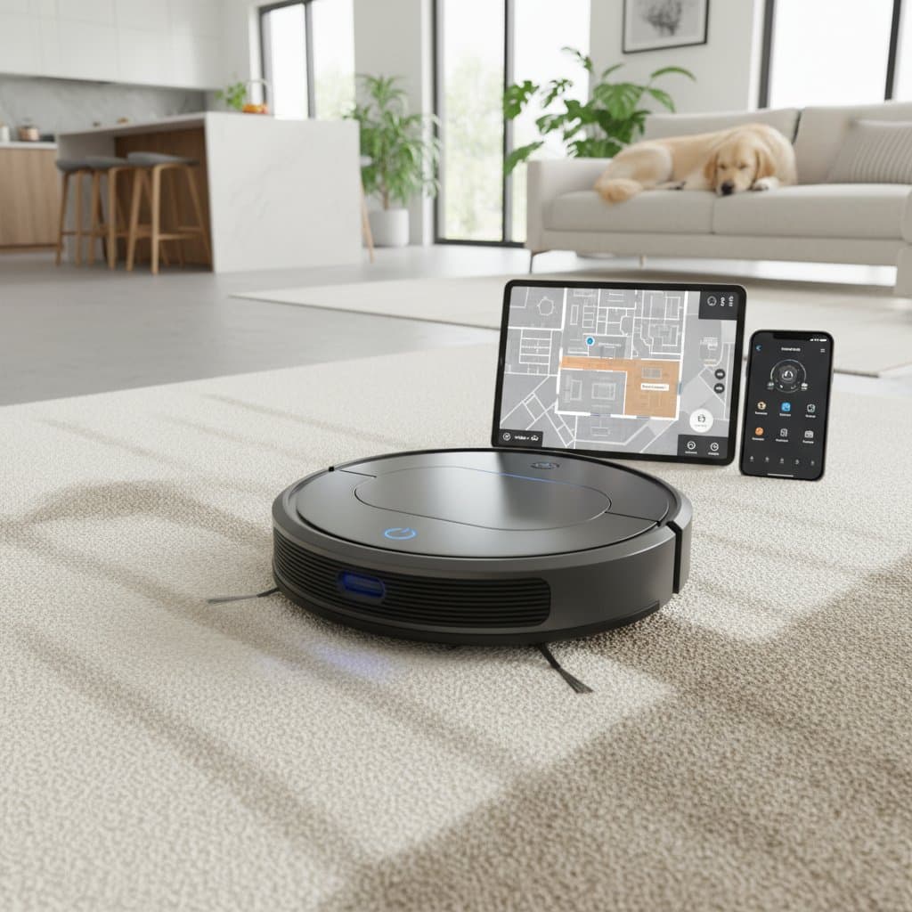 Featured image for Robot Vacuums Now Match Professional Carpet Cleaning