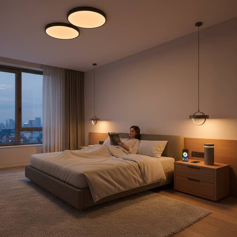 Smart Lighting That Resets Your Sleep Cycle Naturally