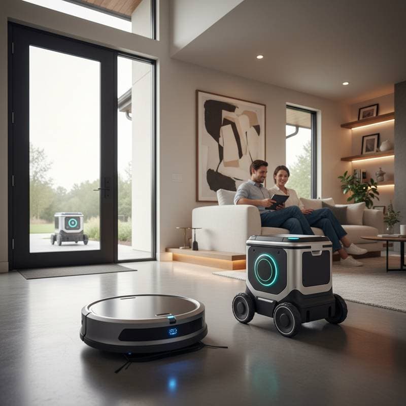 Featured image for Smart Robots Now Handle Your Chores and Doorstep