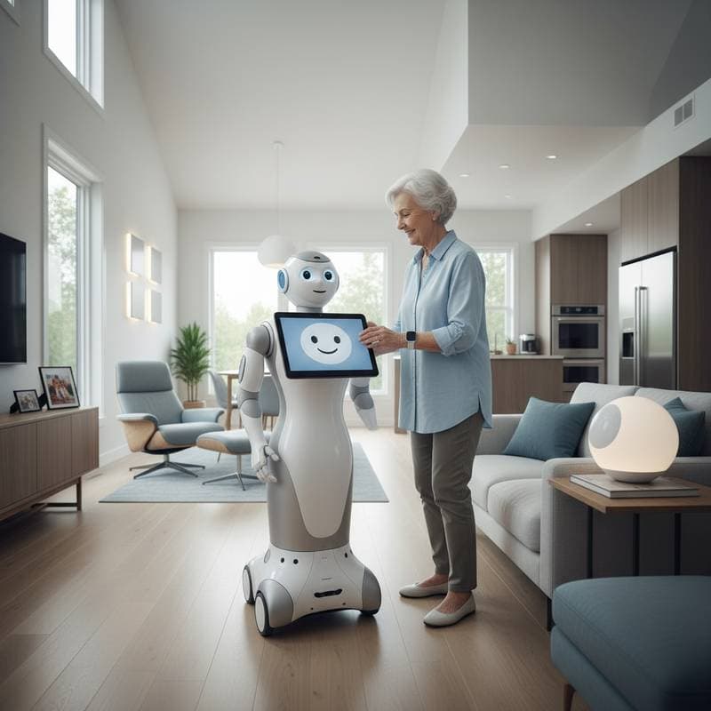 Care Robots Bring Affordable Independence to Aging Homes