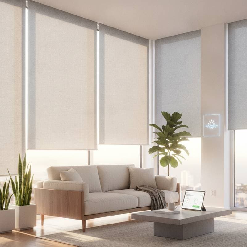 Featured image for Smart Blinds Sync Light to Ease Seasonal Depression