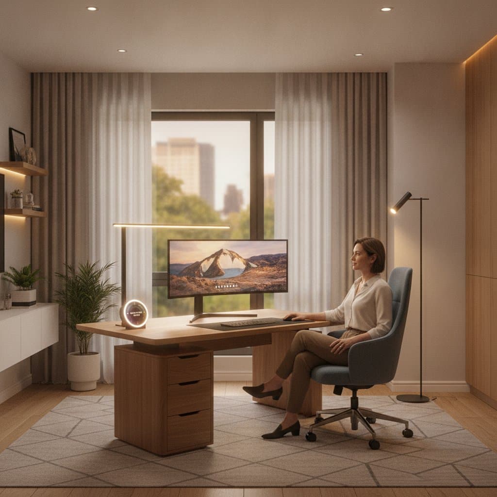 Featured image for Adaptive Lighting Cuts Remote Worker Eye Strain 70%