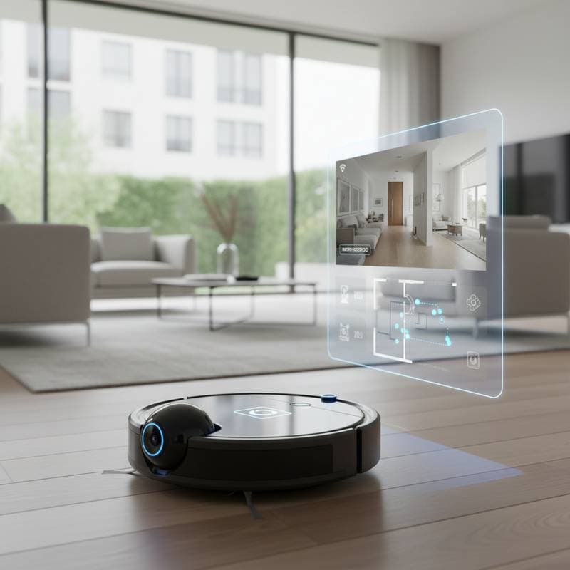 Robot Vacuums Now Double as Moving Security Cameras