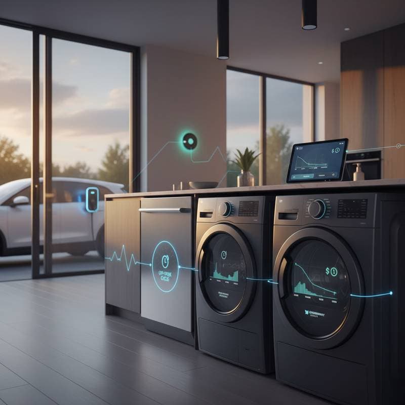 Smart Appliances Cut Bills by Running During Off-Peak Hours