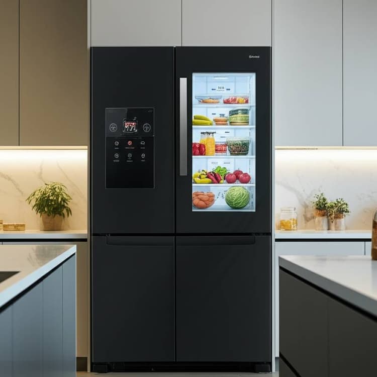 Microprocessor Smart Fridge Smart Fridges Reduce Food Waste with AI Expiry Tracking | xavagetech ...